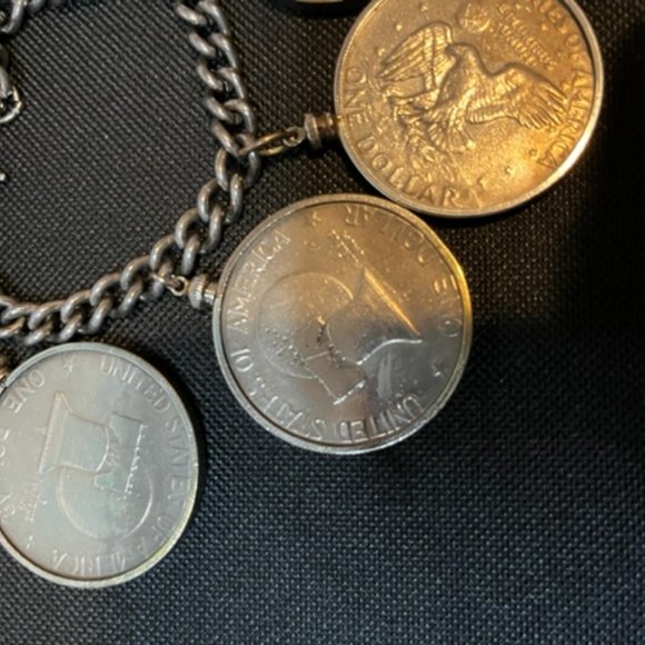 Silver Dollar Bracelet - Picture 2 of 6